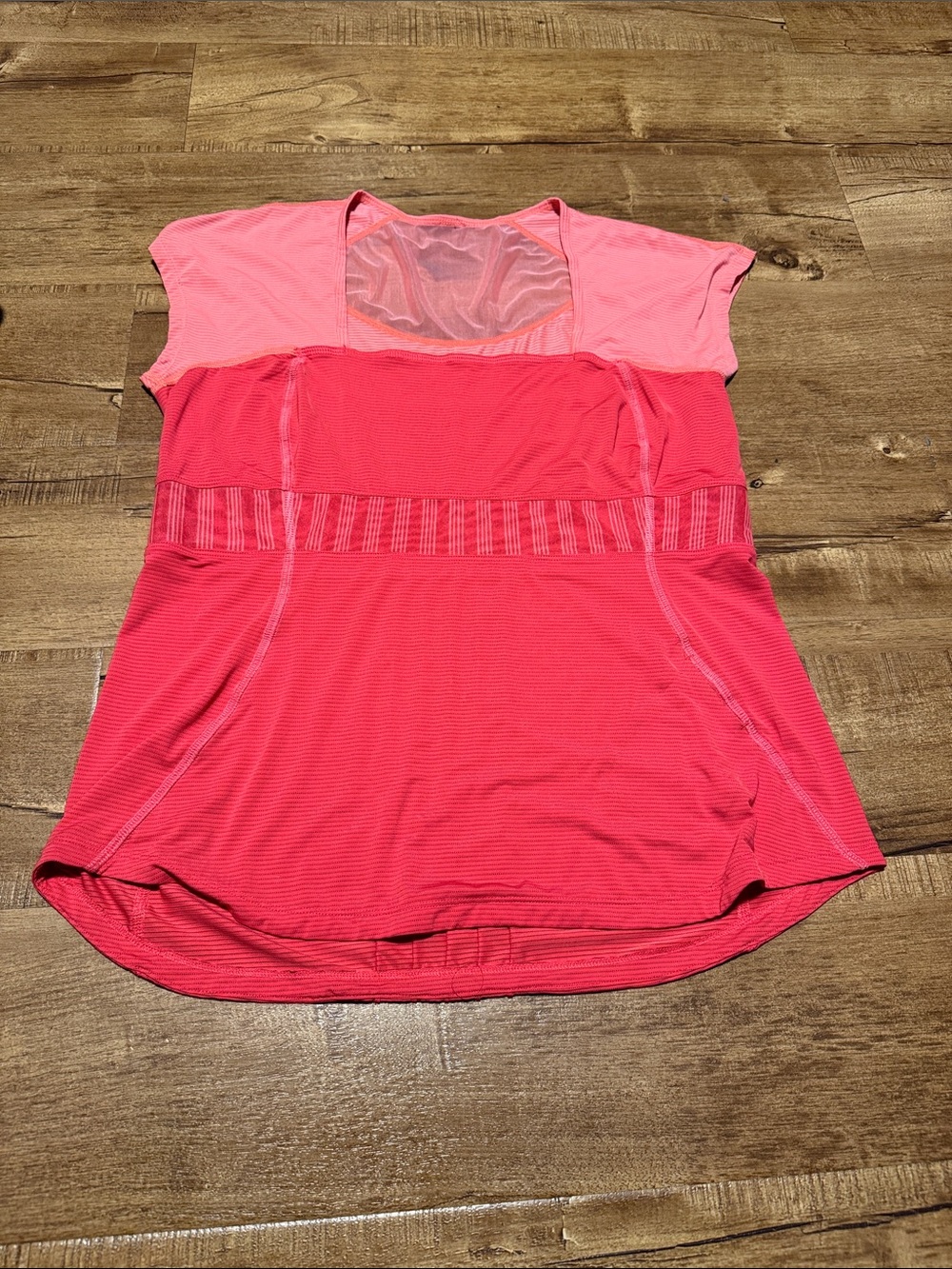 Lululemon Run Fast Track short-sleeve athletic workout top